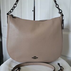 Coach Chelsea Hobo 32 (Dark Taupe)